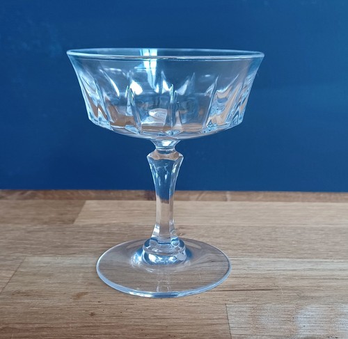 Vintage champagne coupe glass - vintage,