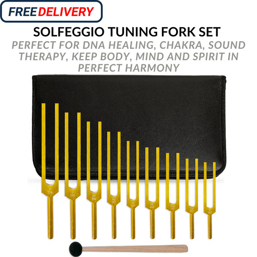 Solfeggio tuning fork set - solfeggio,