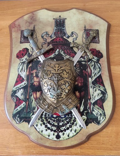 Decorative shield for - shield, wall