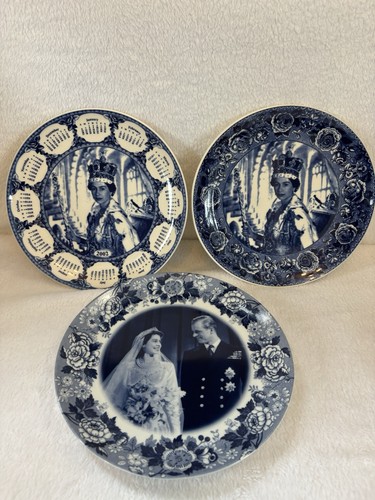 Royal commemorative plates - commemorative,