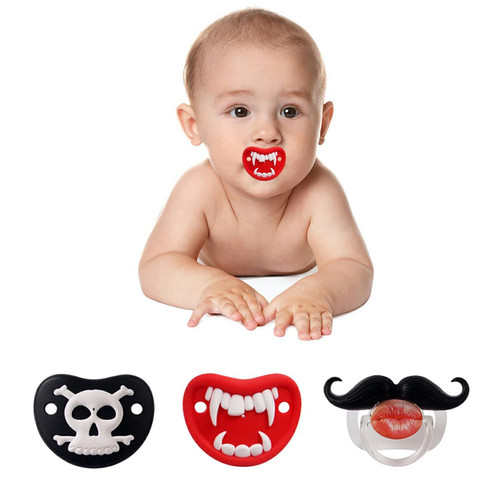 Funny baby pacifier cute - baby, pacifier,