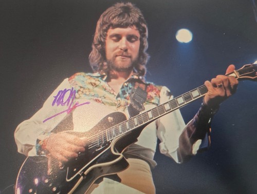 Mick rogers signed 20x25cm - rogers,