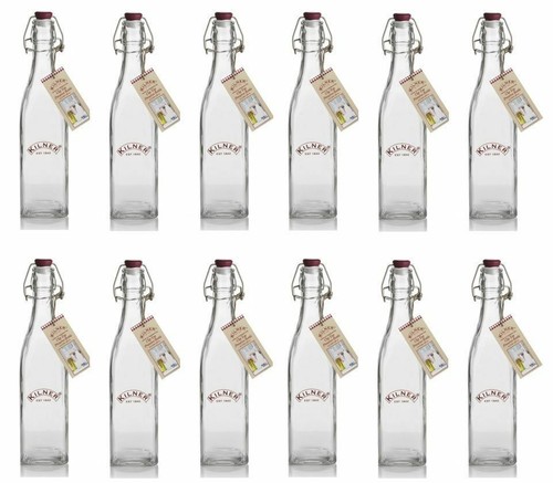Kilner clip top glass - 12, x