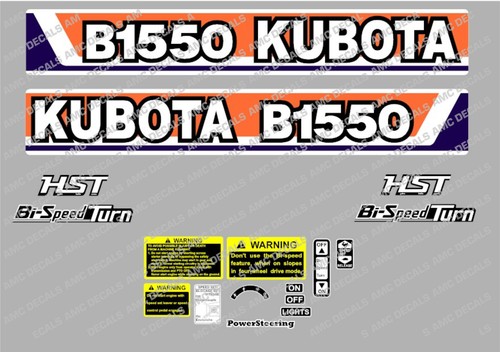 Kubota b1550 hst compact - b1550,