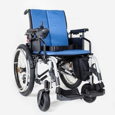 Rocket folding electric wheelchair / powerchair with panasonic lithium battery