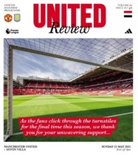 * 2024/25 - MAN UTD HOME PROGRAMMES - CHOOSE FROM LIST *