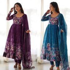 NEW Wine & TEAL BLUE Organza