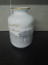 BING & GRONDAHL COPENHAGEN PORCELAIN VASE FROM