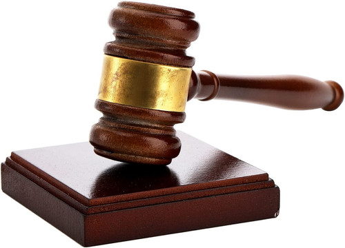 Frcctre brown wooden - wooden, gavel