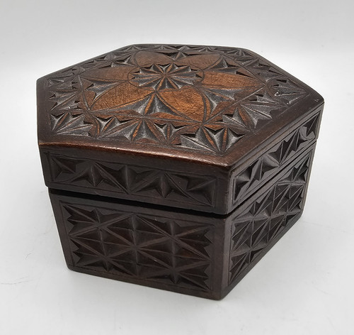 Hand carved wood - hand,
