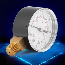 Mini Low Pressure Gauge For Fuel Air Oil Or Water 0-15psi/0-1bar BSPT