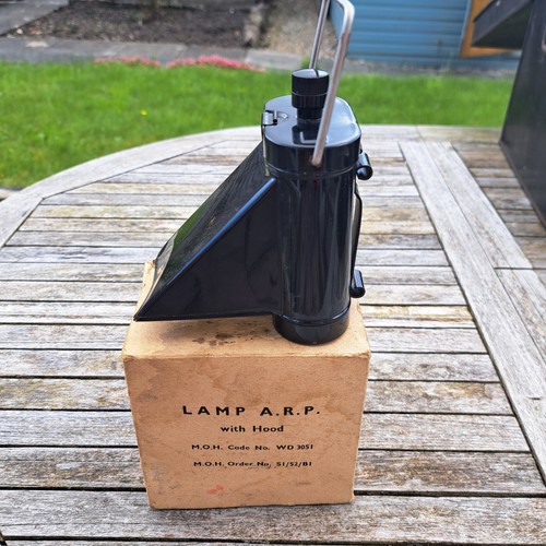 Vintage ww2 arp - ww2, lamp