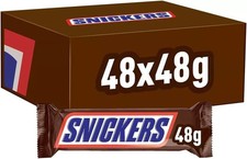 Snickers Chocolate Bars, 48g x