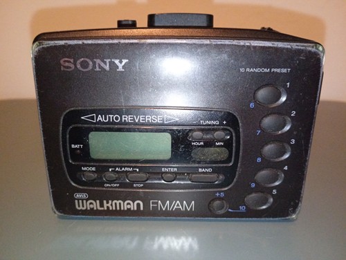 1980s sony walkman radio - 1980s,