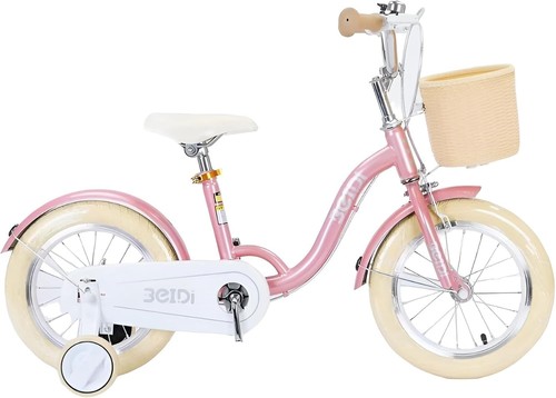 Girls kids bike pink - pink, princess