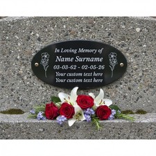 Memorial Plaque, Grave Marker