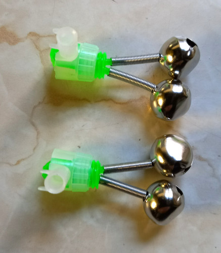 Double bells fishing indicator - fishing,