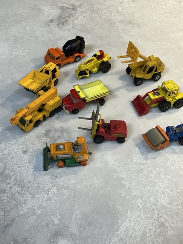 Vintage matchbox construction - vintage,