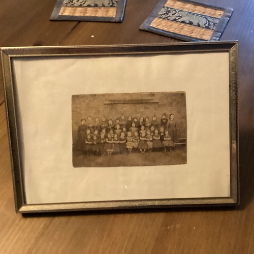 Antique sepia photo - ca, 1870s