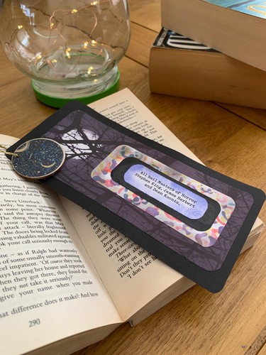 Handmade bookmark horror - bookmark,