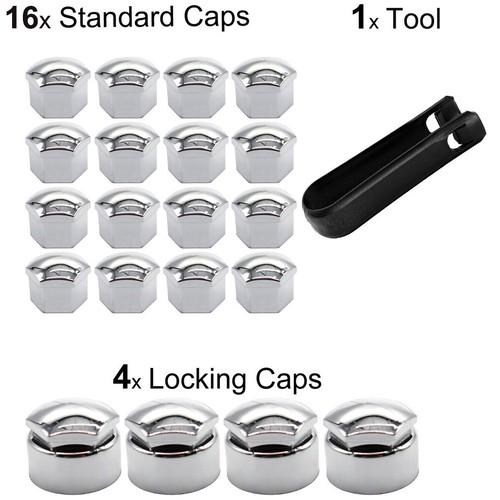 17mm 20pcs chrome alloy - 20pcs,
