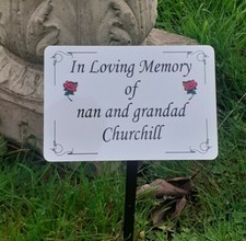 Personalised Memorial Plaque