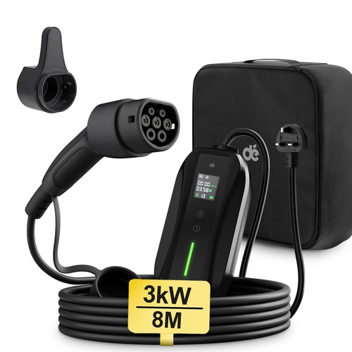 Type charging cable 3 pin - 8m,