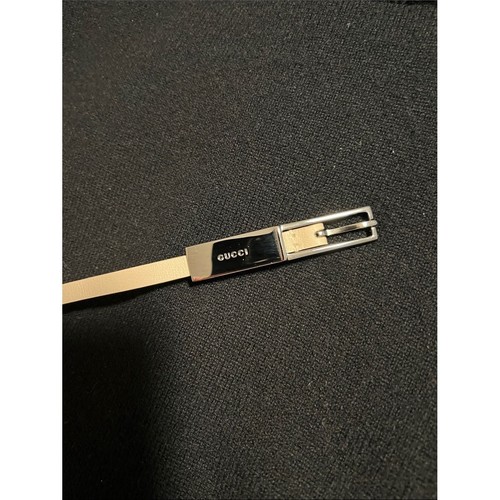 Gucci beige leather belt - gucci, with