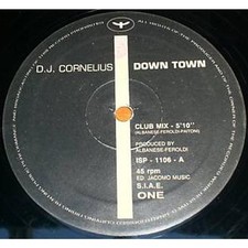 DJ Cornelius - Down Town (Vinyl 12" - 1992 - IT - Original)