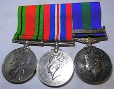 Ww2 gsm group medals - ww2,