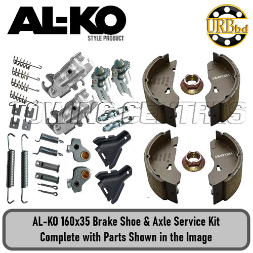 Alko 160x35mm type caravan - 160x35mm,