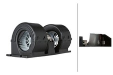 Interior Blower Clockwise 24V