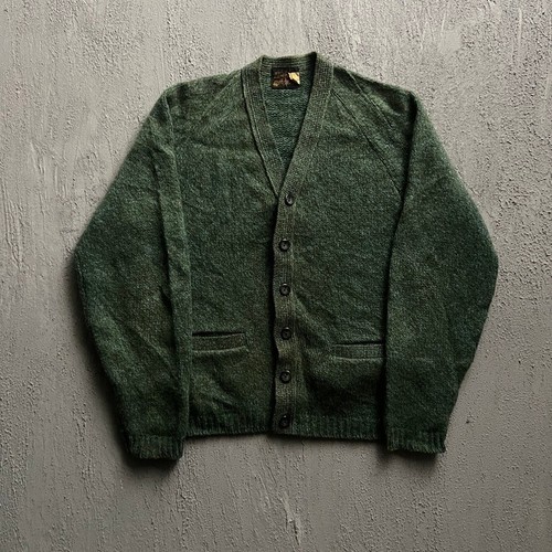 Vintage mohair cardigan large - mohair,