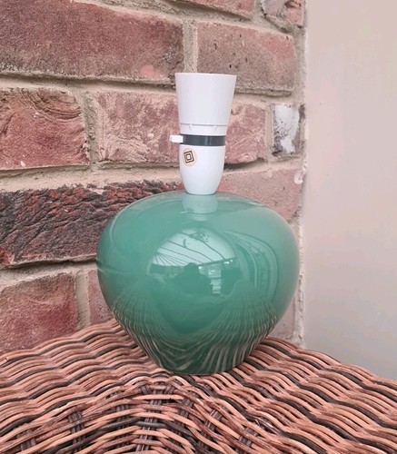 Dark green vintage table lamp - ,