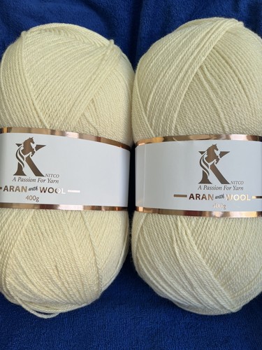 400g knitco aran - x,