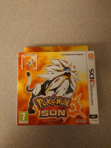Pokemon sun fan - sun, edition