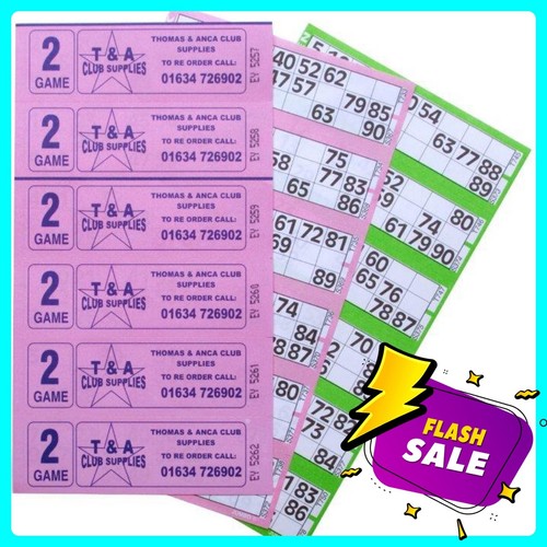 Bingo books - books, tickets