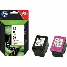 Genuine HP 62 Black & Colour