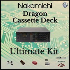 Nakamichi Dragon Cassette Deck Ultimate Upgrade Kit Genuine Parts Restoration