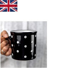 Elegant Black and White Polka