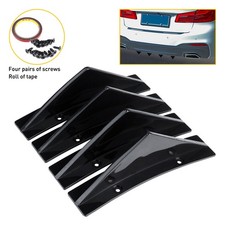 4 Shark Fins Car Rear Bumper