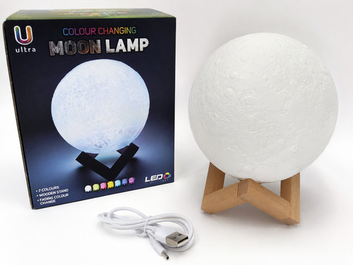 Moon lamp light - lamp, with