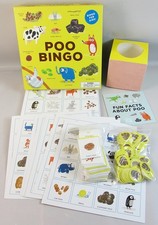 Poo Bingo Funny Family Kids Board Game Educational Animal Magma Laurence King