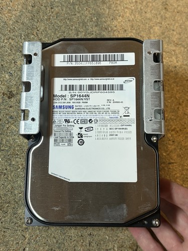 Samsung sp1644n 160gb - 160gb, sata