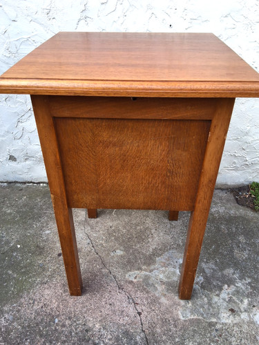 Vintage wooden sewing work - sewing,
