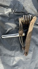 Rare vintage lady leather bike - leather,