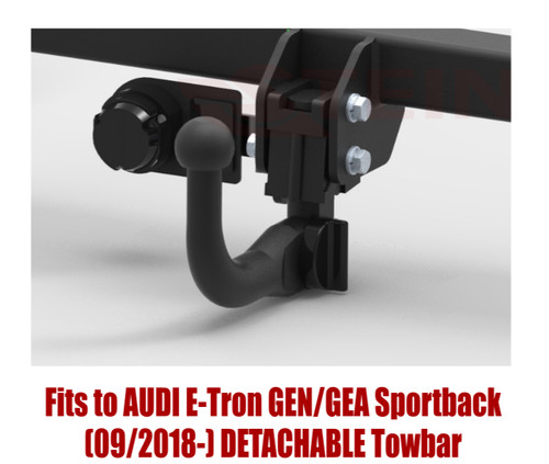 Detachable tow bar for audi - tow,