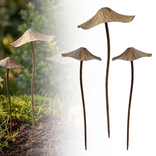 3pcs set garden rusty - 3pcs/set, metal