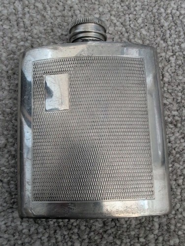Sheffield pewter 3oz hip - pewter,