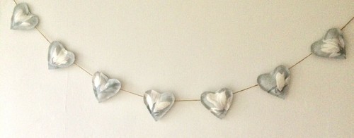 Laura ashley heart garland - heart,